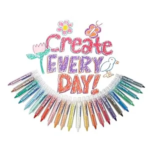 Wonder Stix Pastel Colors Dustless Chalk Crayon 24 pack 24pk - chalk