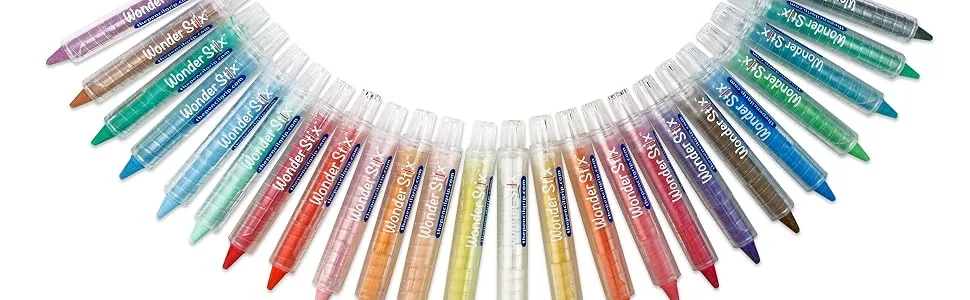Wonder Stix Pastel Colors Dustless Chalk Crayon 24 pack 24pk - chalk, dust free