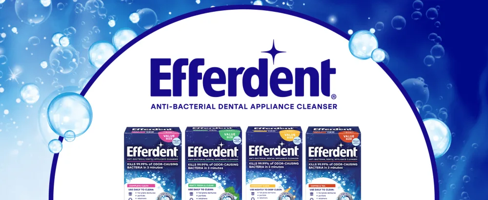 Efferdent Retainer & Denture Cleaner Tablets Coffee & Tea 126 Count - Efferdent retainer cleaner tablets