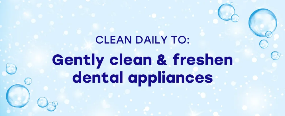 Efferdent Retainer & Denture Cleaner Tablets Coffee & Tea 126 Count - Gently clean & fresh dental appliances