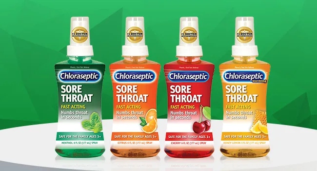 Chloraseptic Sore Throat Lozenges Cherry 18 Count 6 Pack - Chloraseptic Sore Throat Sprays