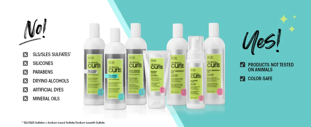 All About Curls Essential Moisture Starter Kit | 4-Piece Set | Cleanse Condition Moisturize Define | All Curly Hair Types Essential Moisture Starter Kit 4-Piece Set (Pack of 4) - Yes / No