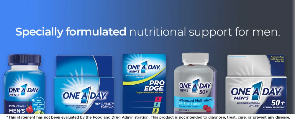 One A Day Men s 50+ Gummies Advanced Multivitamin For Men with Brain Support and Immunity Support Vitamins For Men with Super 8 B Vitamin Complex 110 Count - Specially formulated nutritional support for men.