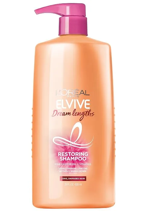 L'Oreal Paris Elvive Extraordinary Clay Rebalancing Shampoo and Conditioner Set (Set of 2) 28 Fl Oz (Pack of 2) Shampoo & Conditioner set - Dream Lengths Shampoo