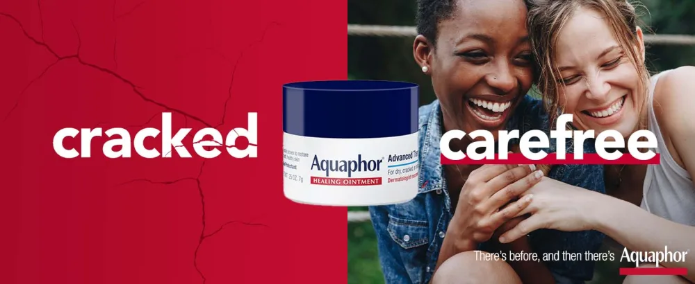 Aquaphor Healing Ointment Advanced Therapy Skin Protectant Dry Skin Body Moisturizer 0.25 Oz Jar Pack of 6 - ointment, aquaphor, aquaphor ointment, moisturizer, cracked skin, dry skin