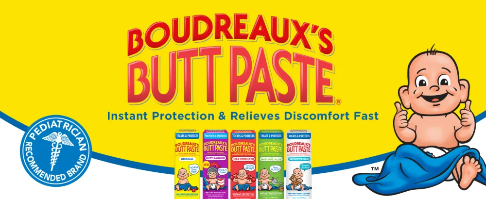 Boudreaux's Maximum Strength Butt Paste Ointment 4 oz (Pack of 6) - Boudreaux