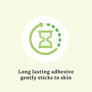 Amazon Brand - Solimo Adhesive Bandage Variety Pack Sheer and Clear Bandages Assorted Sizes 280 Count - adhesive