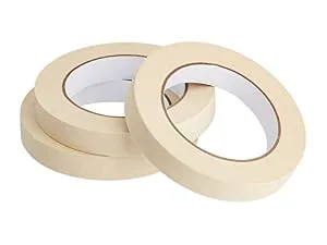 Amazon Basics Masking Tape 0.7 Inch x 180 Feet - Pack of 3 Rolls 0.7 Inch by 180 Feet - product information 1