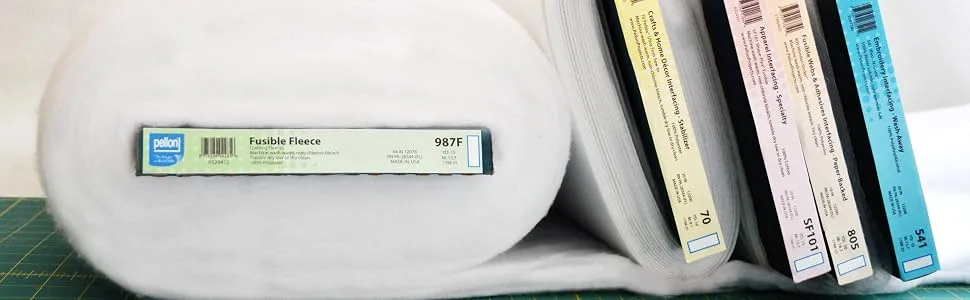 White Fusible Interfacing 3-Pack 3 Pack - Pellon
