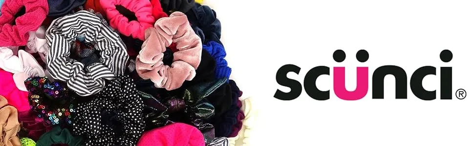 Scunci Original Scrunchie Style Box 6 Count - Scünci hair acessories make everyday a great hair day