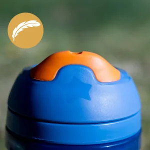 Tommee Tippee Insulated Sippy Cup Water Bottle for Toddlers Spill-Proof 9oz 12m+ 3 Count (Design May Vary) Blue Orange - image