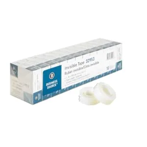BSN32953 - Transparent Tape 1 Core 3/4x1000 12/PK Clear Value Pack - product information 1