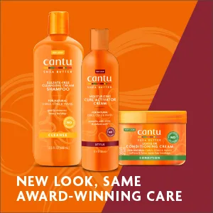 Cantu Define & Shine Custard with Shea Butter for Natural Hair 12 oz (Packaging May Vary) - For Naturals