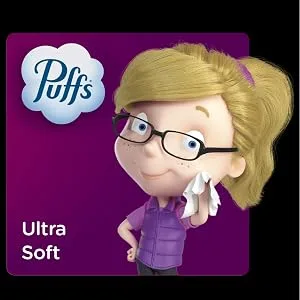 Puffs Ultra Soft Facial Tissues Cube 48 Facial Tissues Per Box 1 Count - product information 4