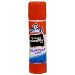 Elmer's Disappearing Purple School Glue Sticks 0.21 oz Each 8 Sticks per Pack (E1591) - product information 3