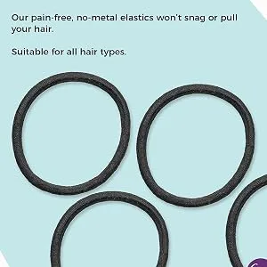Goody WoMens Ouchless Braided Elastics Brown 30 Count - product information 3