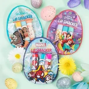 Lip Smacker Disney Princess Flavored Lip Balm Party Pack 8 Count Clear For Kids - lipsmackers