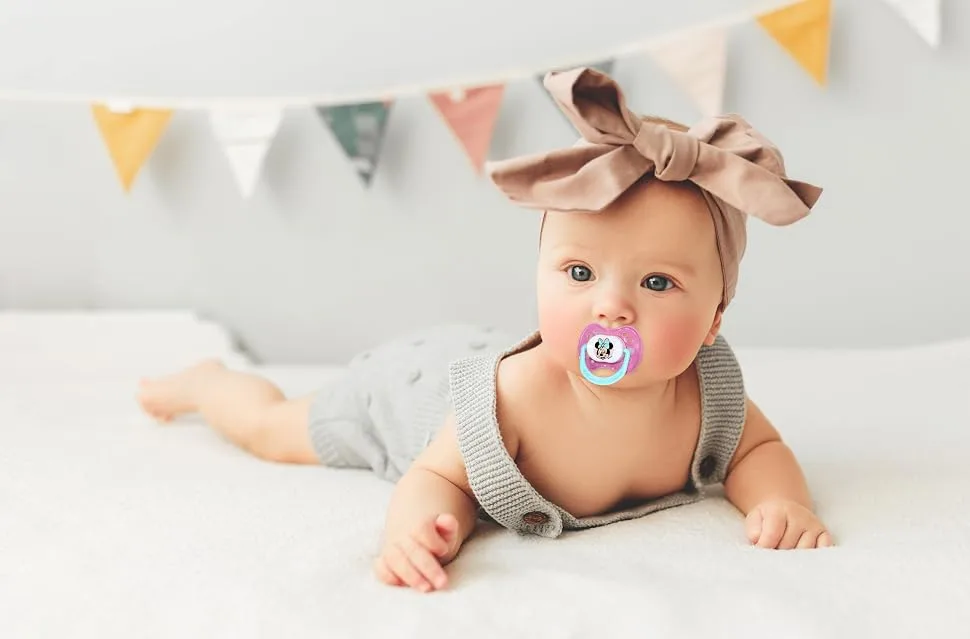 Cudlie Disney Mickey Mouse Baby Boy 4 Pack of Pacifier Winkin Mickey 4 Pack Pacifiers Winkin Mickey - paci 3