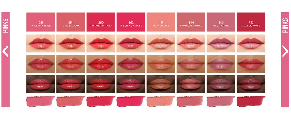 L'Oreal Colour Riche Lipcolour Divine Wine 1 Count - wisteria rose, everbloom, raspberry rush, fresh as a rose, peach fuzz