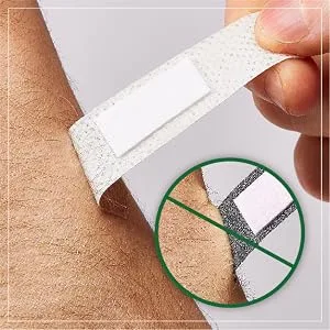 Curad Truly Ouchless Silicone Adhesive Bandages Flex-Fabric for Sensitive or Delicate Skin 3/4 x 3 20 Count 1 - trily ouchless curad bandage