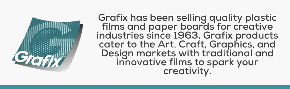 Grafix 9-Inch-by-12-Inch Stencil Film Matte 4-Pack - Grafix has been selling quality plastic films and paper boards for creative industries since 1963.