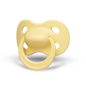 Medela Baby Pacifier | 6-18 Months | BPA-Free | Lightweight & Orthodontic | 2-Pack | Pastel Sunflower and Neutral - image