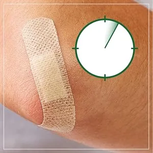 Curad QuickStop Bleeding Control Flexible 34 x 2.83 Fabric Bandages CUR5243 30 Count - curad quickstop