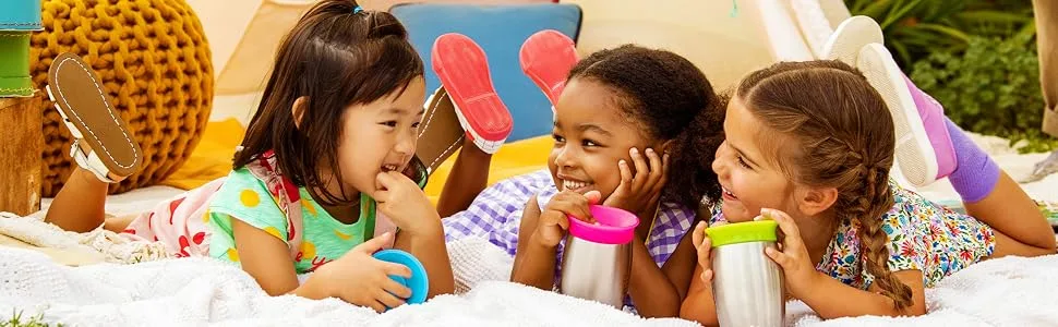 Munchkin Miracle 360 Sippy Cup Lids 4 Count Pink/Blue/Green/Purple - miracle cup 360 munchkin