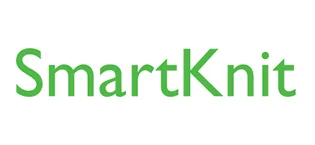 SmartKnit Seamless AFO Interface Socks 3 Pack - Adult Sizes XX-Large White/White/Gray - SmartKnit Logo