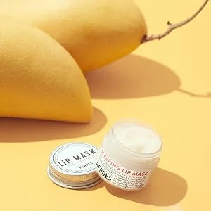 Save 10% Handmade Heroes Lip Scrub and Lip Mask Bundle - Clean Sustainable Skincare Lip Exfoliator and Lip Treatment - handmade heroes balm sleeping lip mask mango butter