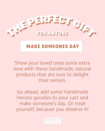 Save 10% Handmade Heroes Lip Scrub and Lip Mask Bundle - Clean Sustainable Skincare Lip Exfoliator and Lip Treatment - perfect gift