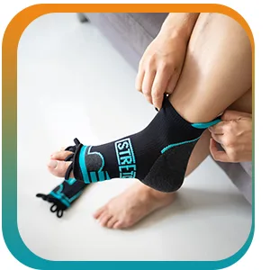 M PAIN MANAGEMENT TECHNOLOGIES Toe Separator Socks by Stretch Toe Spacer Foot Alignment Sock for Bunion Relief Medium 6-10 - Toe Traction Socks