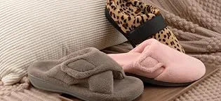 BCSTUDIO Women s Orthotic House Slippers with Arch Support Fuzzy Adjustable Ladies Shoes 10 Pink - product information 2