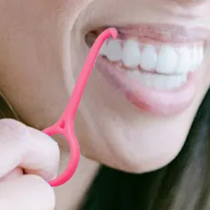 OrthoKey Clear Aligner Removal Tool for Teeth Grabber Remover Tool for Invisible Removable Braces & Retainers Fits Into a Dental Carrying or Aligner Case Cleaner Small Size Pink and White - sparkle container bulk cover adult snap lock pack direct slim black clip guide orthodontic box gum