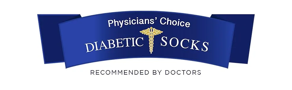 Physicians' Choice Diabetic Socks Diabetic Quarter Socks Unisex Large Black 13-15 - Image of Physicians