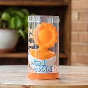 Fat Brain Toys Dimpl Wobbl Green Teether (1) - Fat Brain Toys Dimpl Wobbl