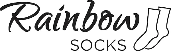 8 pairs of DIABETIC Elastic Cotton Socks for SWOLLEN FEET for Mens & Womens 8-9.5 8xmulticoloured - Rainbow Socks