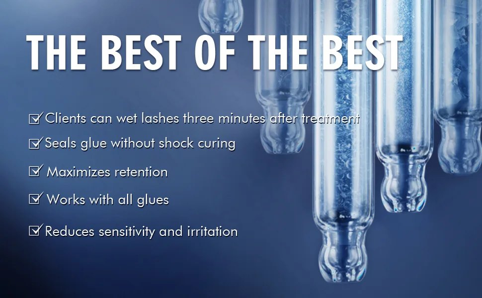 Lash Bonder for Maximise Lash Retention Accelerator Eyelash Lash Glue Super Bonder Glue Accelerator Cure Solution Lash Extension Lash Super Bonder -15ML - SB01-04