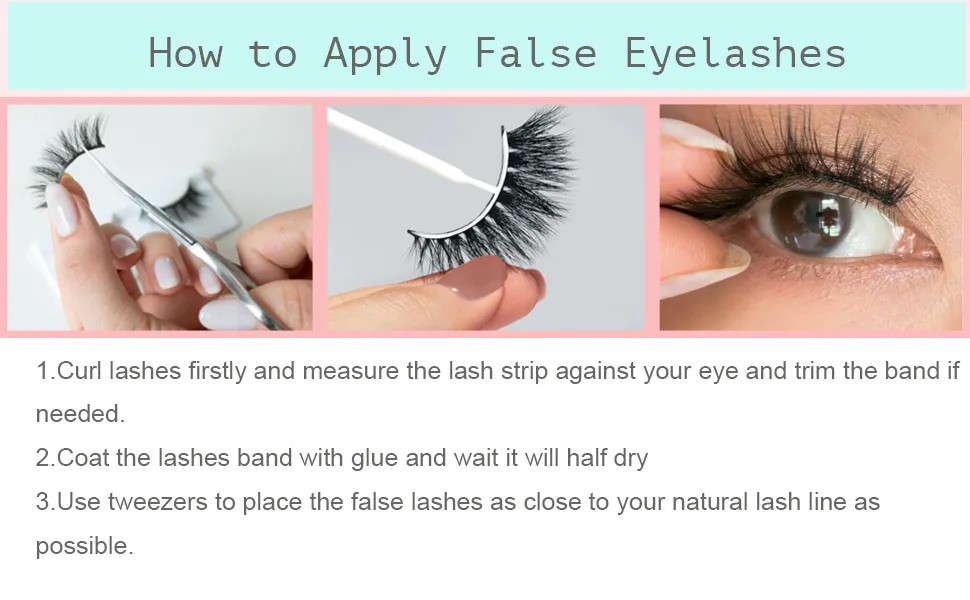 DAODER Eyelashes Half Lashes Wispy Cat Eye Faux Mink Lashes Natural Look 7-13mm Short Demi Wispies False Eyelashes Soft Lashes for Daily Wear 5 Pairs (Half Lashes 05) - How to appyy lashes