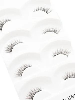 DAODER Eyelashes Half Lashes Wispy Cat Eye Faux Mink Lashes Natural Look 7-13mm Short Demi Wispies False Eyelashes Soft Lashes for Daily Wear 5 Pairs (Half Lashes 05) - product information 17