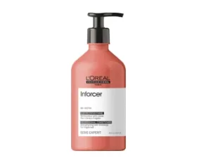 L'Oreal Professionnel Inforcer Strengthening Shampoo & Conditioner Set | Protects Prevents Breakage & Adds Softness | For Weak Fragile & Damaged Hair Types | With Biotin | 16.9 Fl. Oz - Inforcer Conditioner