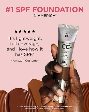 IT Cosmetics Superhero No-Tug Waterproof Eyeshadow Stick - Longwear Blendable Cream Eyeshadow with Built-In Primer - Suitable for Sensitive Eyes - 0.05 oz Bionic Bronze (pearl medium bronze) - it cosmetics cc cream confidence in a cream makeup skincare best sellers bye bye undereye concealer