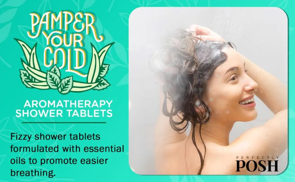 Perfectly Posh Pamper Your Cold Shower Tablets - product information 6