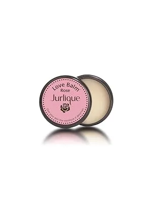 Jurlique Rose Love Balm Natural Lip Balm & Multipurpose Rose Salve With Safflower Oil - hydration