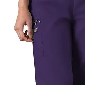 Scrub Pants for Women Workwear Originals Pull-On Elastic Waist 4200 X-Large Black - FUNCTIONAL STYLE