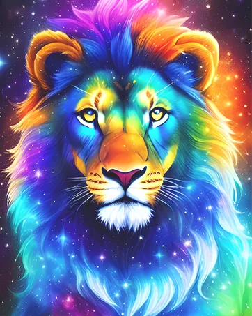 Eye Mask for Sleeping Compatible with Neon Skulls Sleep Masks for Women Men Light Blocking Sleeping Mask Breathable Sleep Eye Mask with Adjustable Elastic Strap for Flight Nap One Size Pattern (455) - lion
