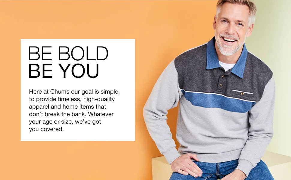 Chums | Mens | Diabetic Socks Pack Of 6 | 12-14 Black - Be Bold Be you