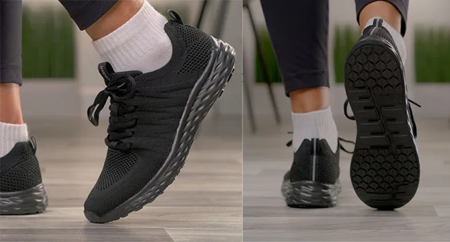 Shoes for Crews Everlight Men's Non Slip Breathable Lightweight Lace-Up Water Resistant Work Shoes 11 Black - EVERLIGHT