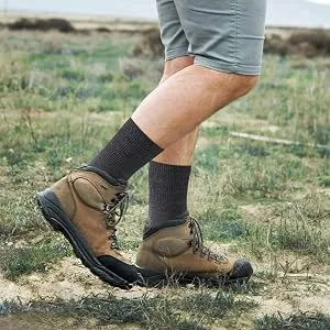 Facool Diabetic Socks for Men Women Merino Wool Non-Binding Top Crew Socks with Cushion Sole Seamless Toe 3 Pairs Light Grey X 3 Medium - diabetic