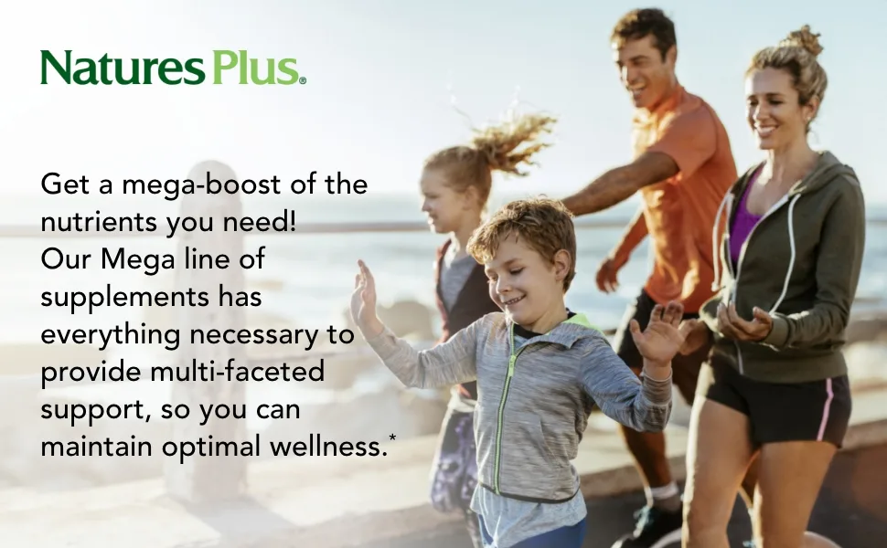Nature's Plus Mega B-100-60 Tablets - Natures Plus vitamins and minerals